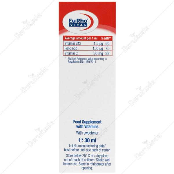 ب12 و فولیک اسید و ویتامین سی